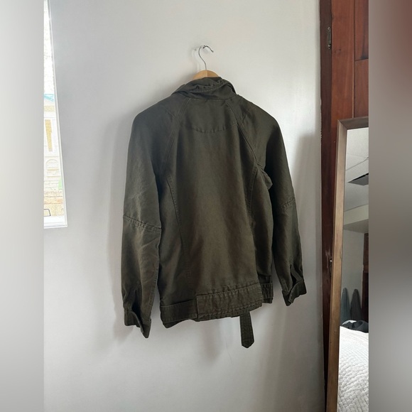 ARTIZIA | Wilfred free Army green belted jacket | size xs - Picture 4 of 5